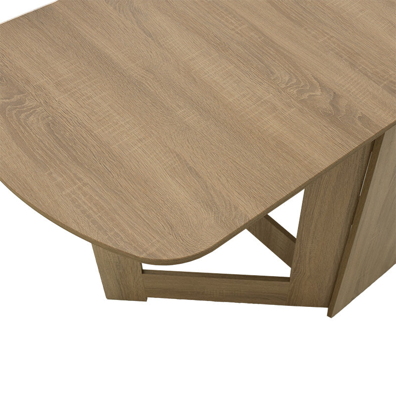 Dining table Nadine pakoworld polymorphic-extendable color sonoma 160x80x76.5cm