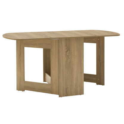 Dining table Nadine pakoworld polymorphic-extendable color sonoma 160x80x76.5cm