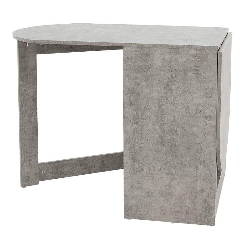 Dining table Nadine pakoworld polymorphic-extendable color grey antique 160x80x76.5cm