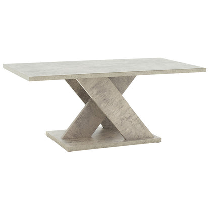 Coffee table Solange pakoworld color grey antique 110x55x47.5cm