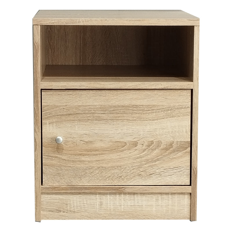 Bedside Foly pakoworld with one drawer sonoma 40x40x50cm