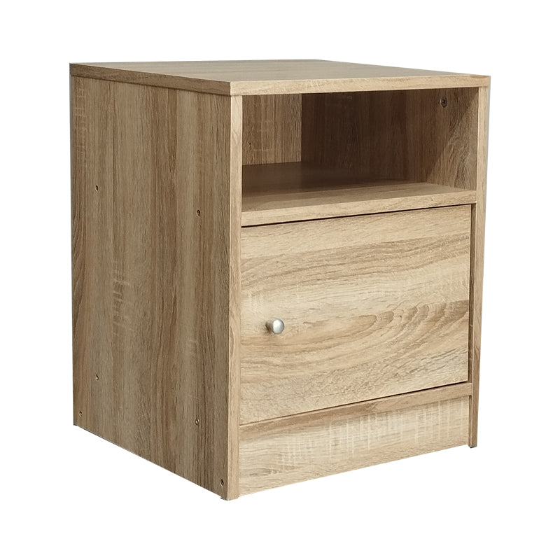 Bedside Foly pakoworld with one drawer sonoma 40x40x50cm