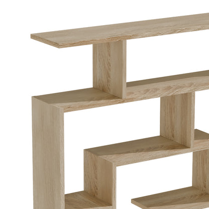 Bookcase Nardy pakoworld sonoma 125x22x129cm