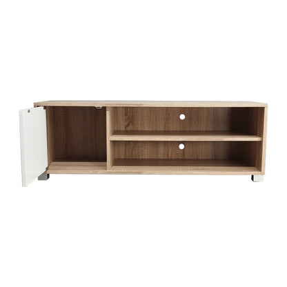 TV cabinet Ellon pakoworld melamine sonoma-white 120x40x41cm