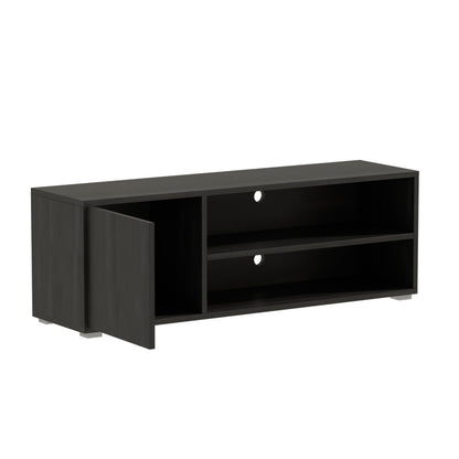 TV cabinet Ellon pakoworld melamine black 120x40x41cm