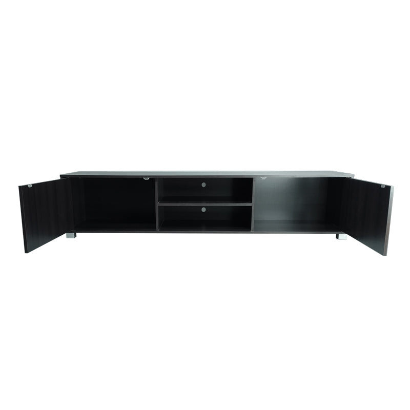 TV cabinet Darion pakoworld melamine black180x40x41cm