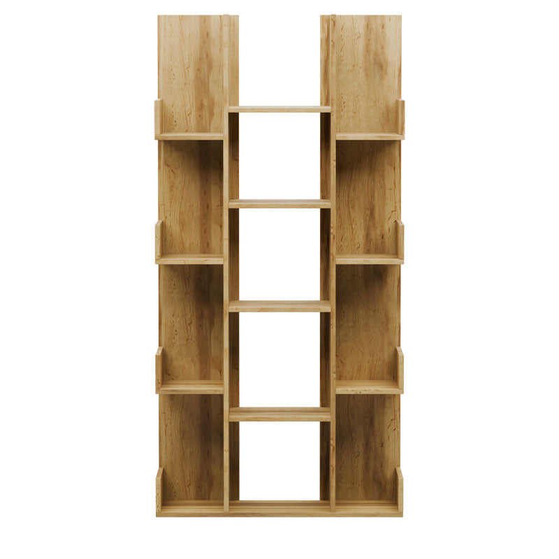 Bookcase Charles pakoworld melamine sonoma 90x31x182.5cm