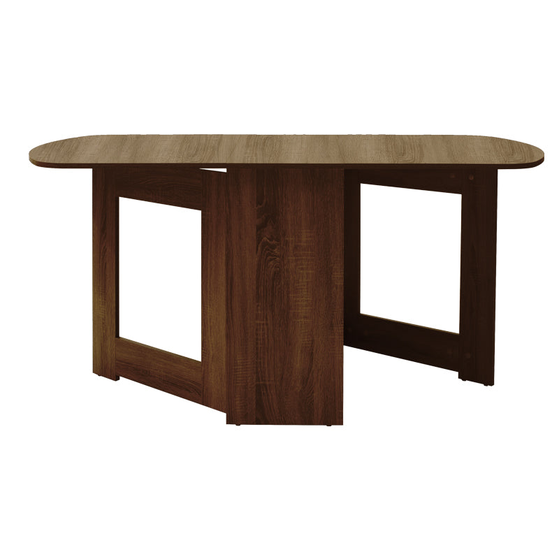 Dining table Nadine pakoworld polymorphic-extendable wenge 160x80x76.5cm