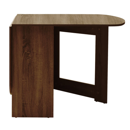 Dining table Nadine pakoworld polymorphic-extendable wenge 160x80x76.5cm