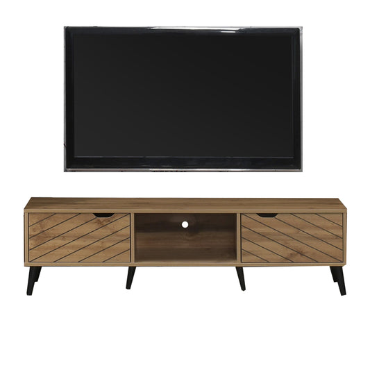 TV cabinet Thelma pakoworld sonoma melamine 150x40x41.6cm