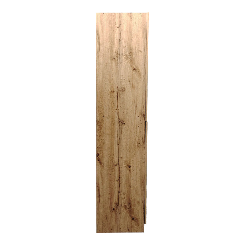 Shoe rack-cabinet Kebell in oak shade 71x41.5x180.4cm