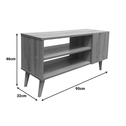 TV cabinet Orianne in sonoma color 90x32x46cm
