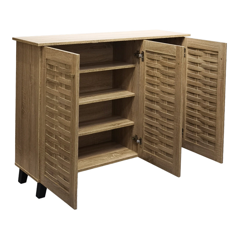 Shoe cabinet Mantam 16 pairs sonoma 115.5x34x87cm