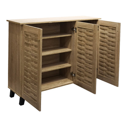 Shoe cabinet Mantam 16 pairs sonoma 115.5x34x87cm