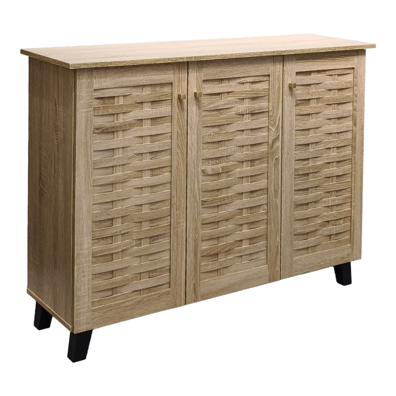 Shoe cabinet Mantam 16 pairs sonoma 115.5x34x87cm