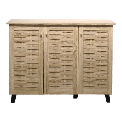 Shoe cabinet Mantam 16 pairs sonoma 115.5x34x87cm