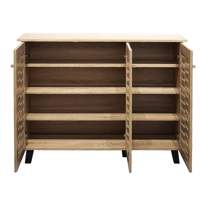 Shoe cabinet Mantam 16 pairs sonoma 115.5x34x87cm