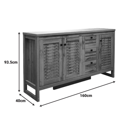 Buffet Beles sonoma 160x40x93.5cm