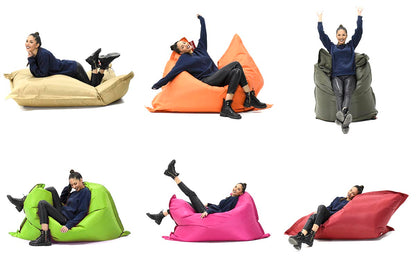 Bean bag pillow Pigro pakoworld 100% waterproof grey