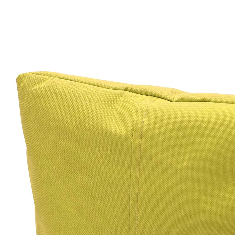 Bean bag armchair Norm pakoworld fabric 100% waterproof yellow