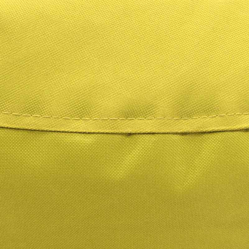 Bean bag armchair Norm pakoworld fabric 100% waterproof yellow