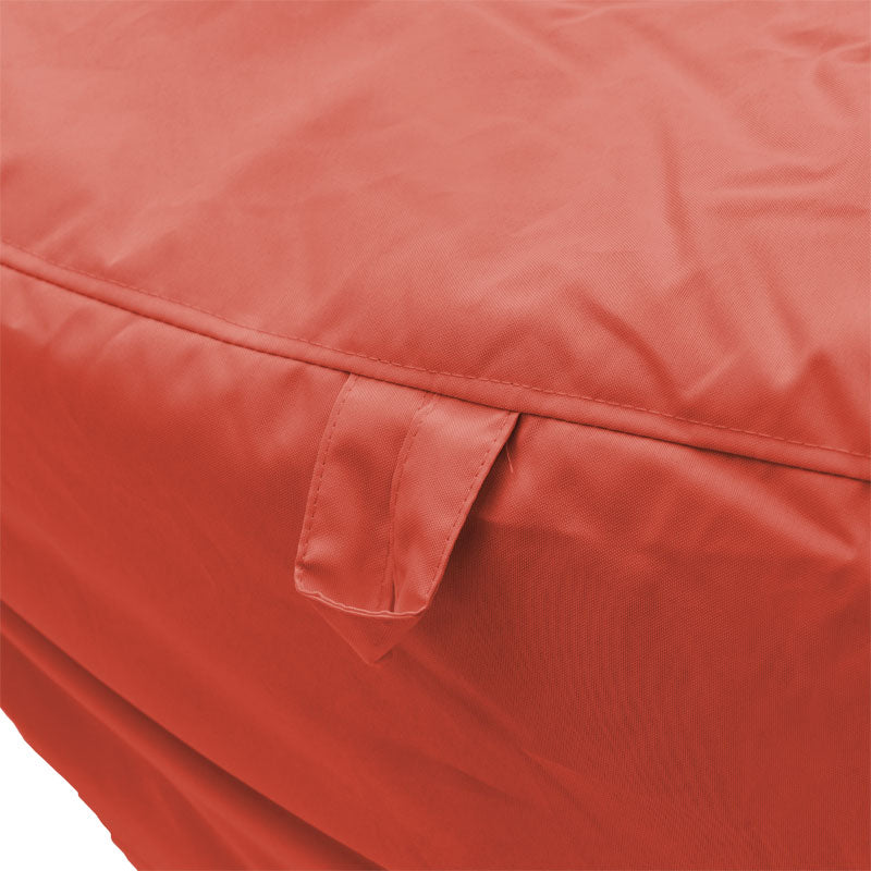 Leandro pakoworld waterproof bean bag-lounger in red color