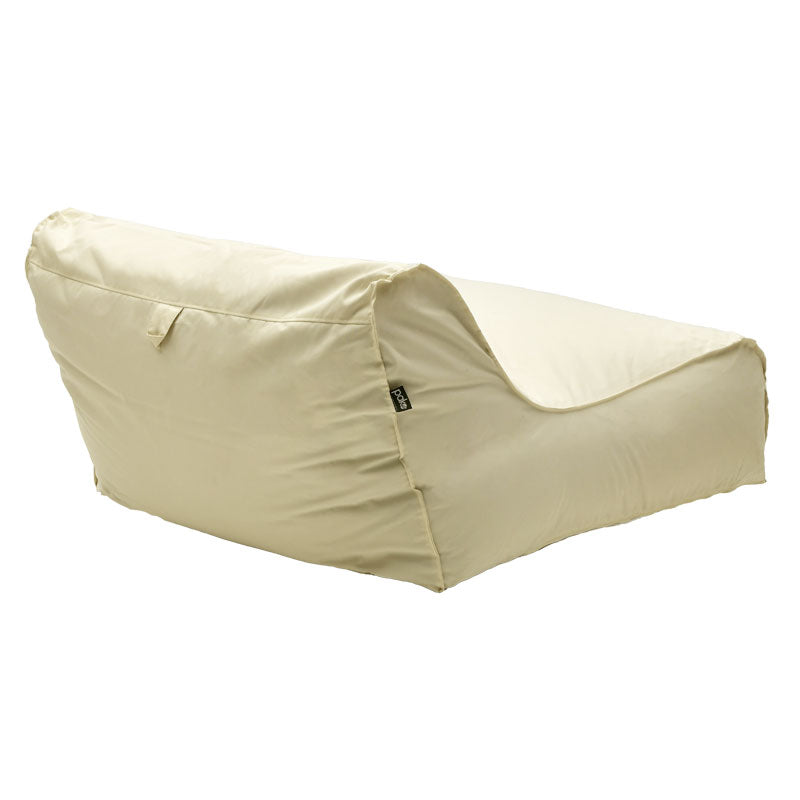 Leandro pakoworld waterproof bean bag-lounger in beige color