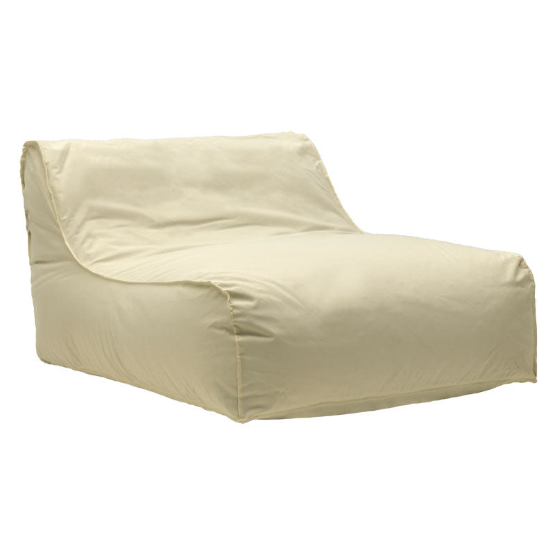 Leandro pakoworld waterproof bean bag-lounger in beige color