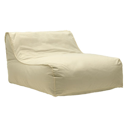 Leandro pakoworld waterproof bean bag-lounger in beige color