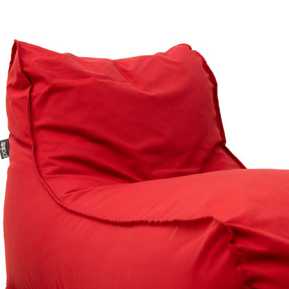 Bean bag lounger Lara Pakoworld 100% waterproof red