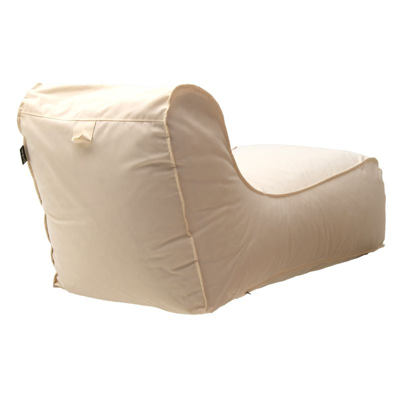 Bean bag lounger Lara Pakoworld 100% waterproof beige