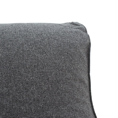 Lara  pakoworld bean bag-lounger fabric in gray color