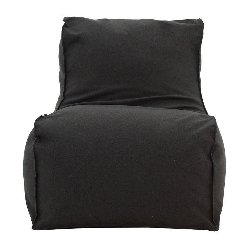 Lara pakoworld bean bag-lounger fabric in dark grey color