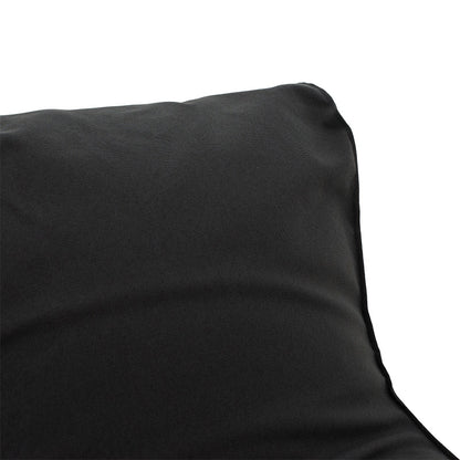 Lara pakoworld bean bag-lounger fabric in dark grey color