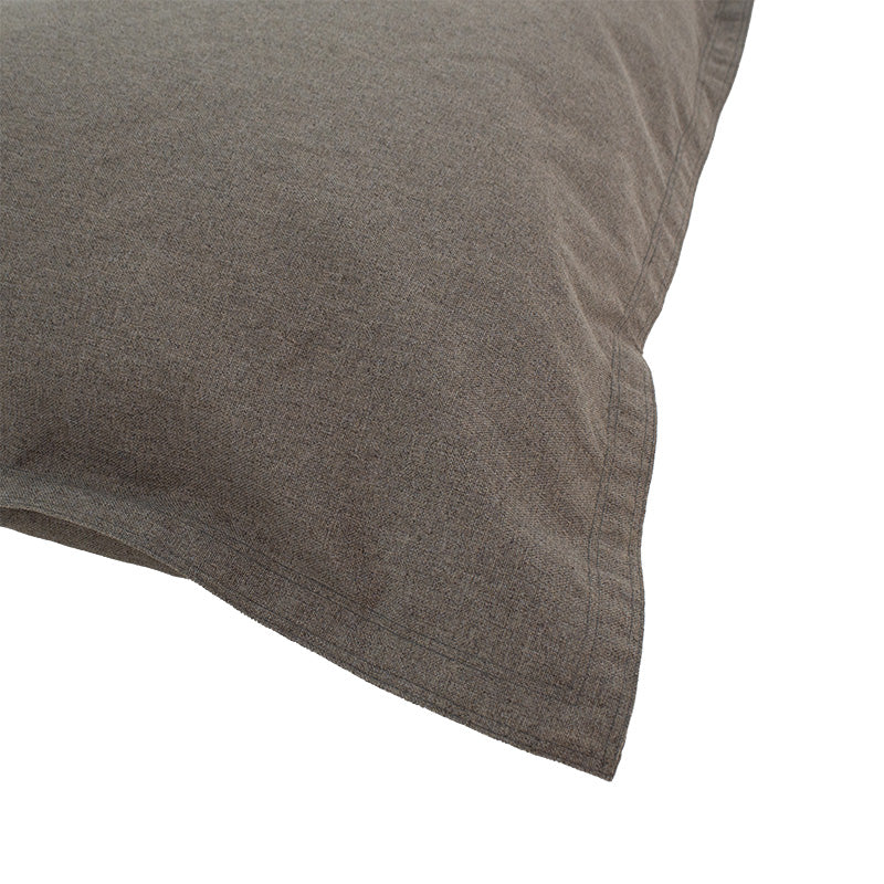 Bean bag pillow Simpan pakoworld fabric grey-brown