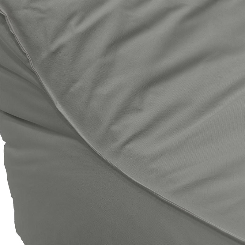 Leandro pakoworld waterproof bean bag-lounger in dark grey color
