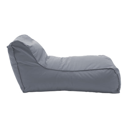 Bean bag lounger Lara Pakoworld 100% waterproof grey