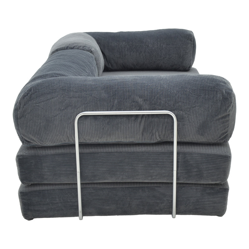 2-seater Perdian pakoworld fabric in grey color