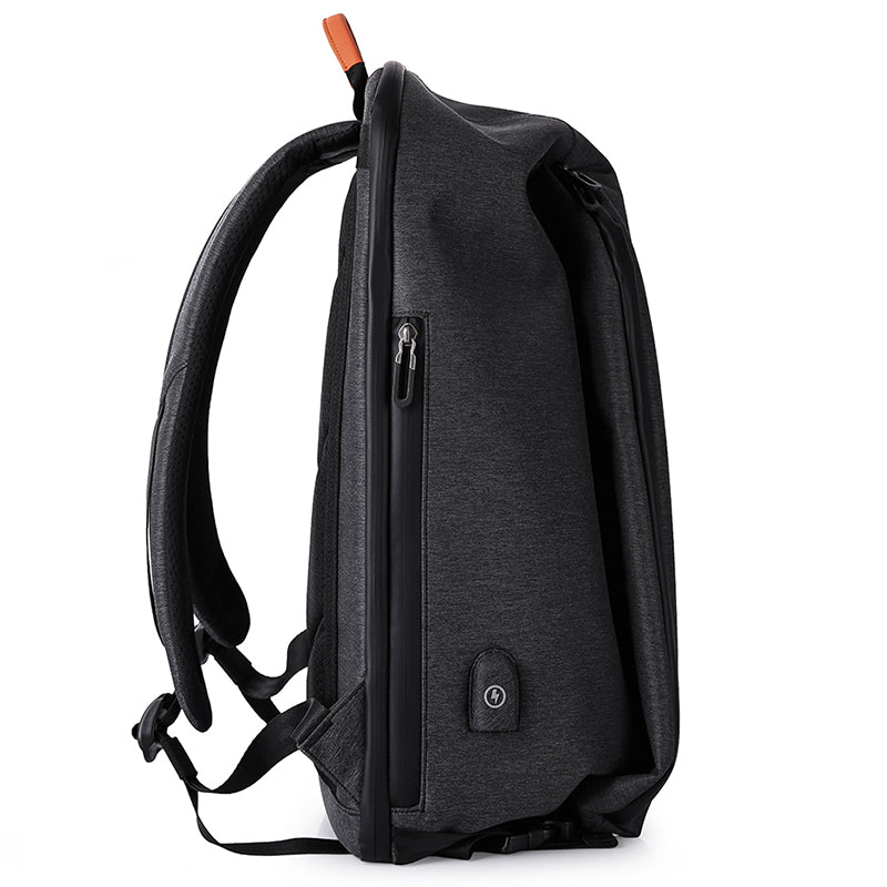 Antitheft backpack 15,6''+usb black waterproof TRV-010 pakoworld