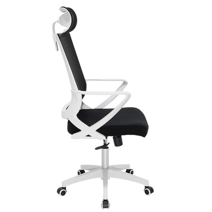 Office chair manager Batman pakoworld mesh black mesh - white frame