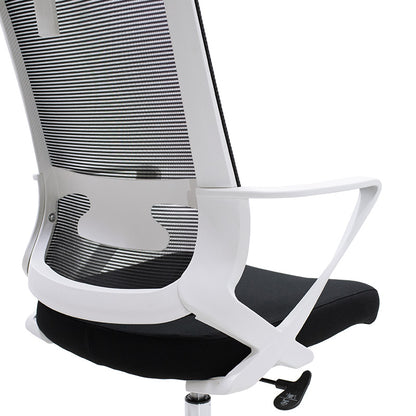Office chair manager Batman pakoworld mesh black mesh - white frame