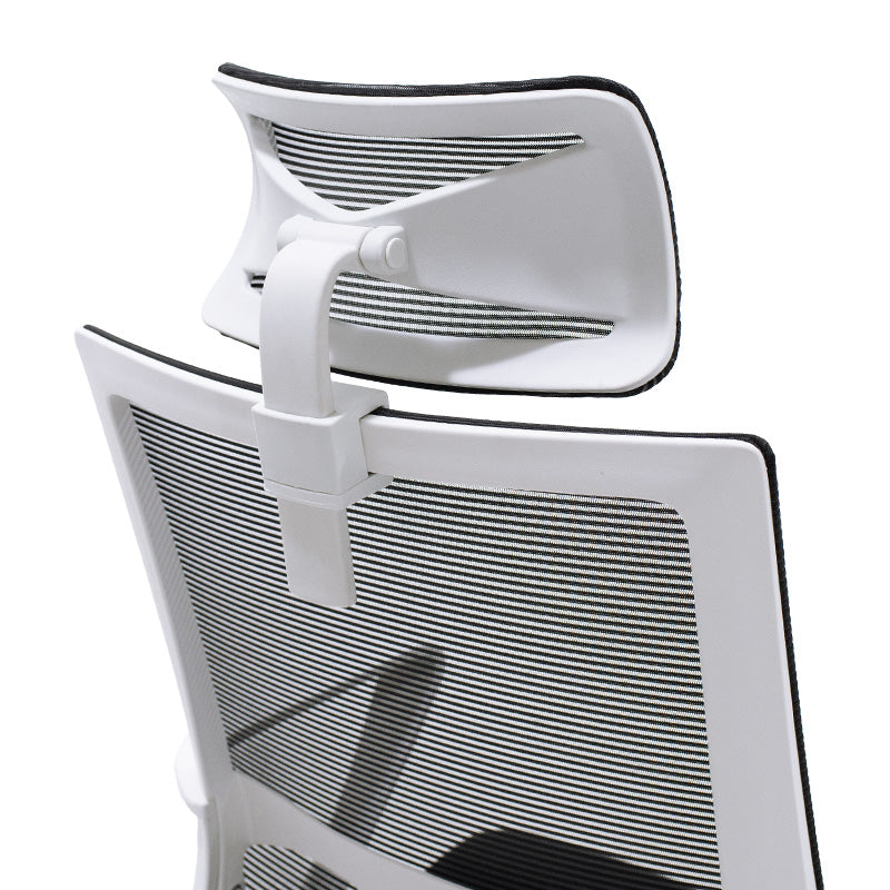 Office chair manager Batman pakoworld mesh black mesh - white frame