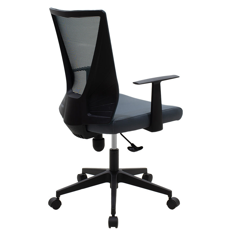 Office chair manager Ghost pakoworld mesh black - grey mesh