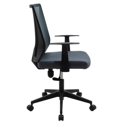 Office chair manager Ghost pakoworld mesh black - grey mesh