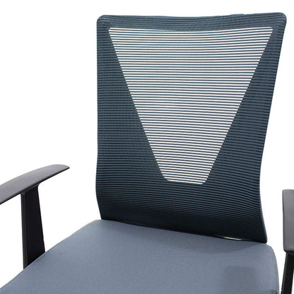 Office chair manager Ghost pakoworld mesh black - grey mesh