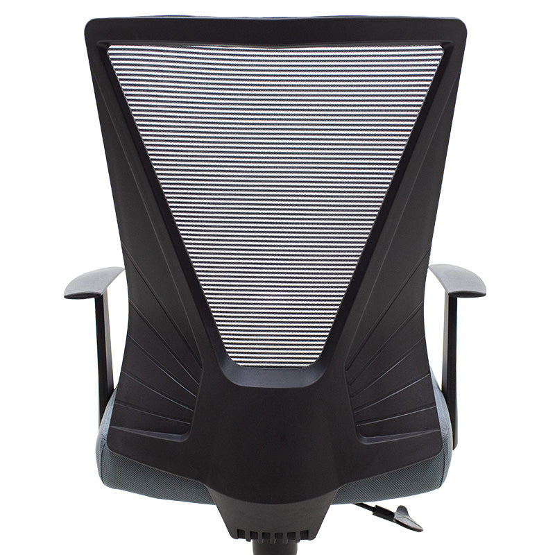 Office chair manager Ghost pakoworld mesh black - grey mesh