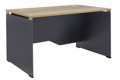 Manager table Lotus pakoworld in oak-dark grey 120x80x75cm