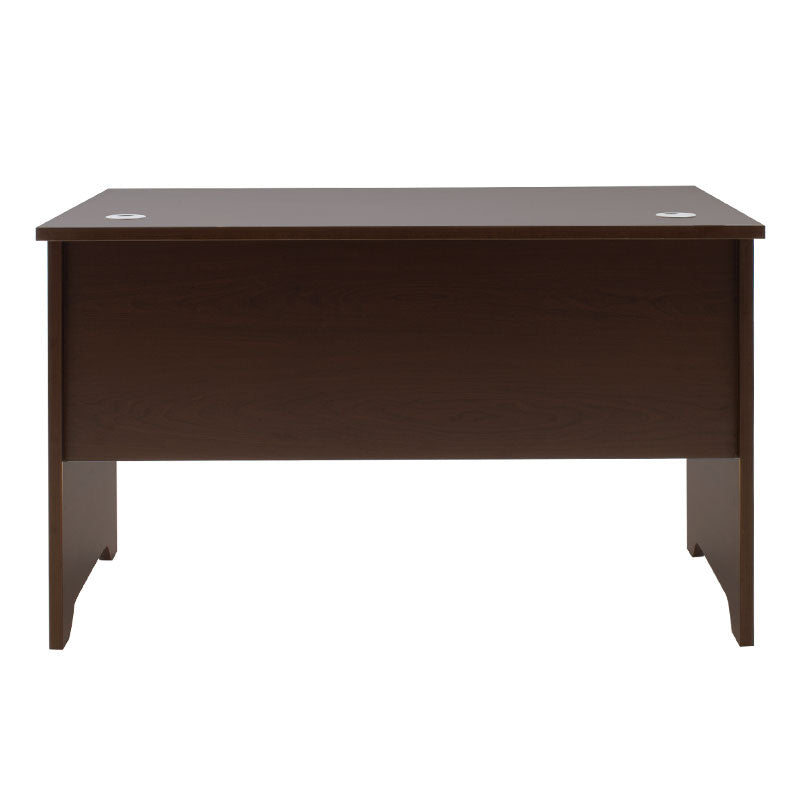 Office table without mobile drawer Amazon pakoworld walnut 120x75x75cm