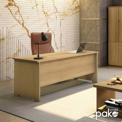 Commercial desk Amazon pakoworld sonoma 180x75x75cm