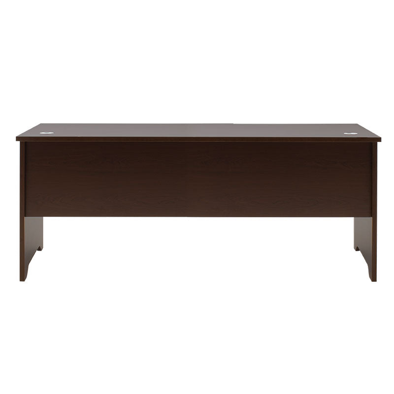 Commerical desk Amazon pakoworld walnut 180x75x75cm